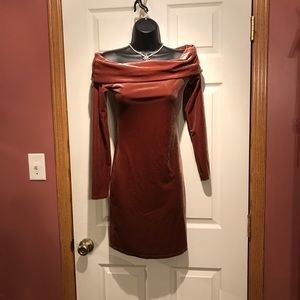 Off the shoulder dress